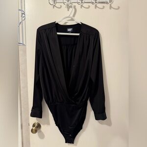 Lands End satin body suit